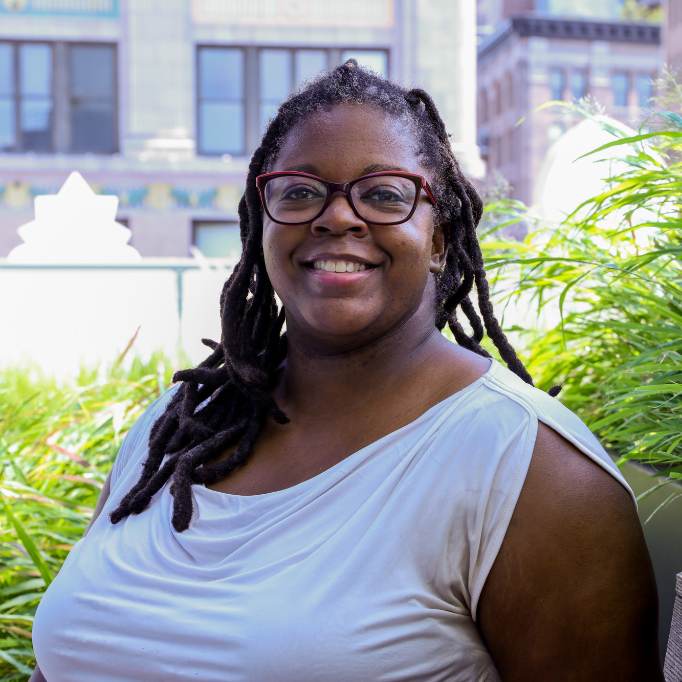A portrait photograph of LaToya Anderson.