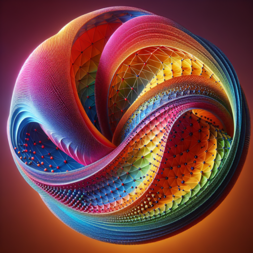 Cartoon picture of the moduli space of curves of genus g and the family of curves over this moduli space.