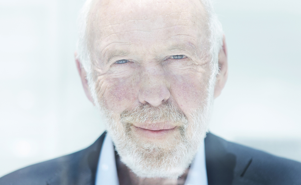 Close up of Jim Simons face.