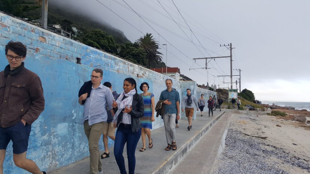 people walking