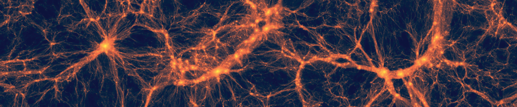 Hero showing the cosmic web