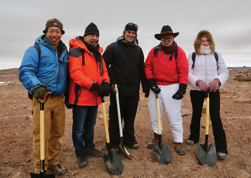 Image of Simons Observatory groundbreaking