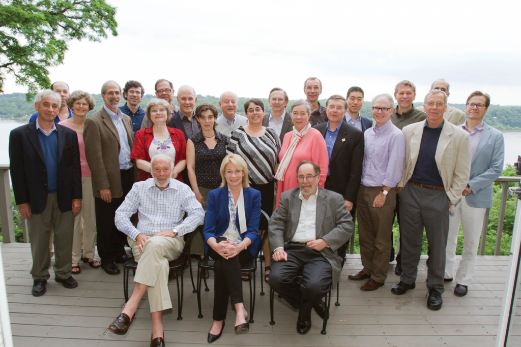 Group photo of Buttermilk Falls meeting attendees