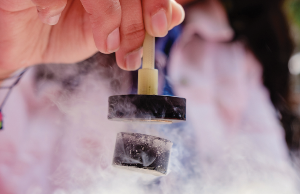 Image of supercooled magnets