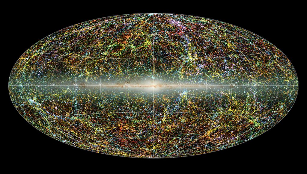 Infrared image of nearby galaxies