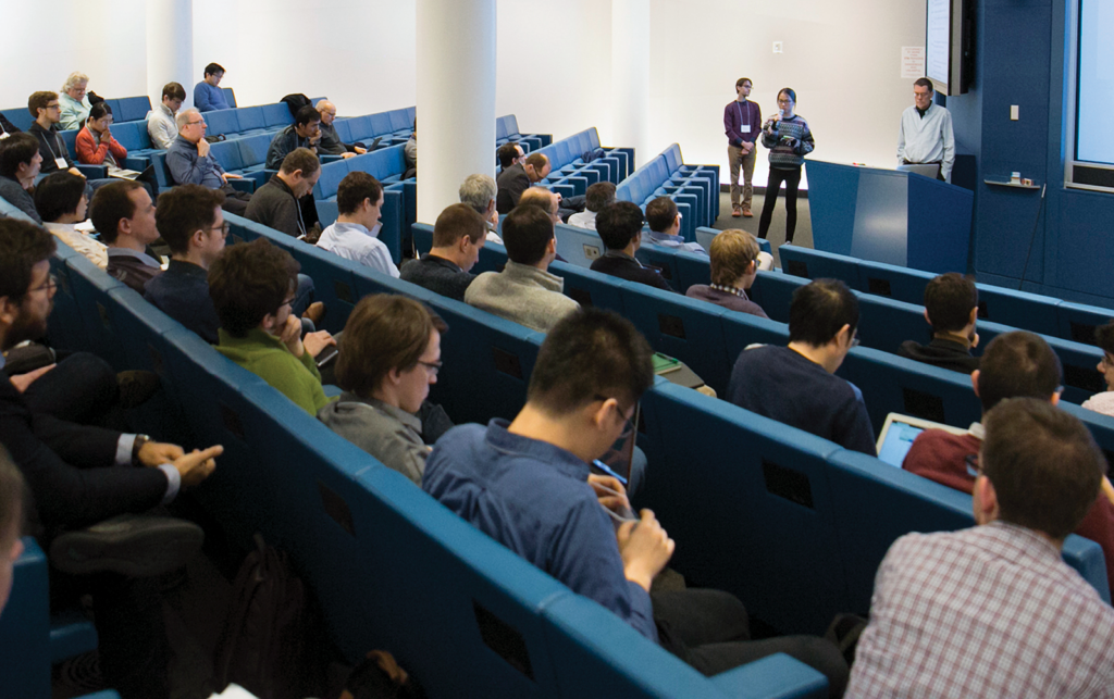 Image of 2015 meeting of the Simons Collaboration on the Many Electron Problem