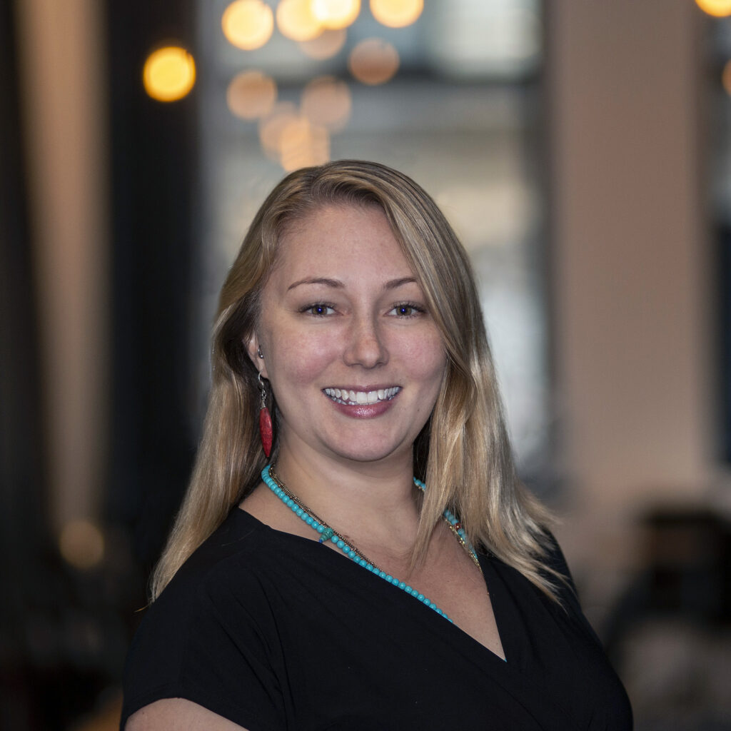 Portrait photo of Blakesley Burkhart
