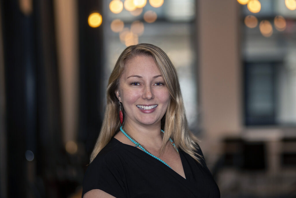 Portrait photo of Blakesley Burkhart