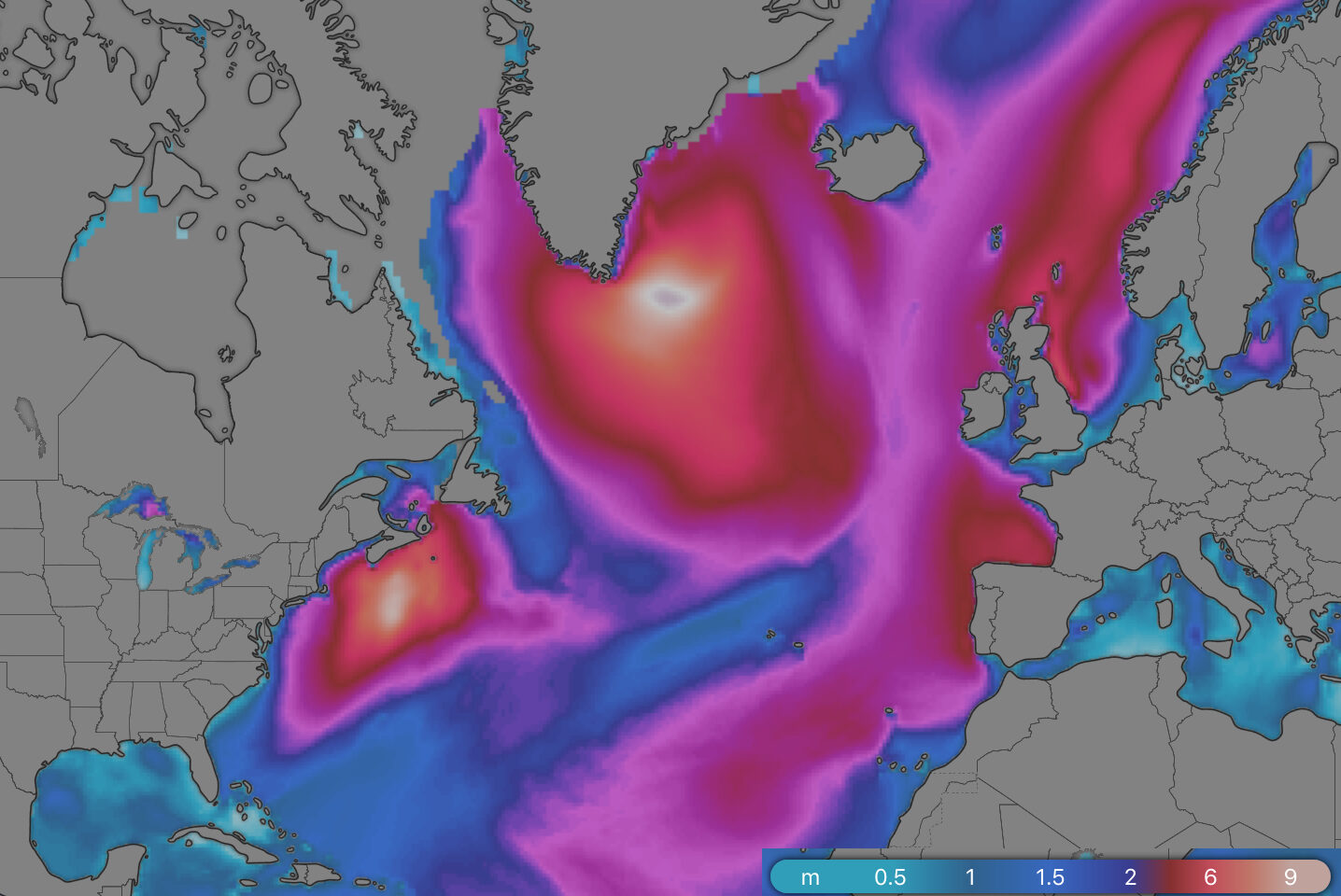 Wave Forecasts in the Atlantic Ocean