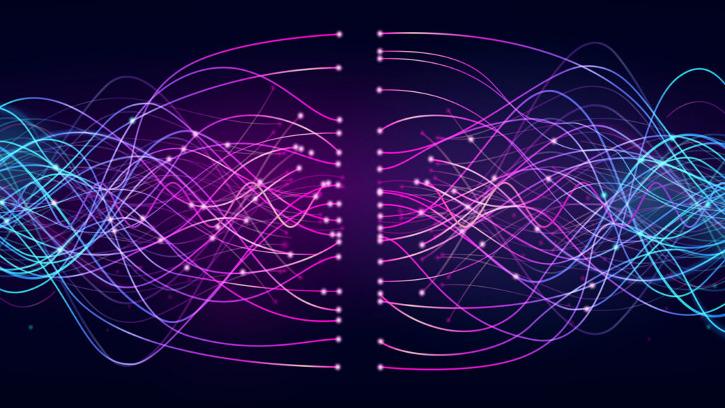 An illustration of a neural network