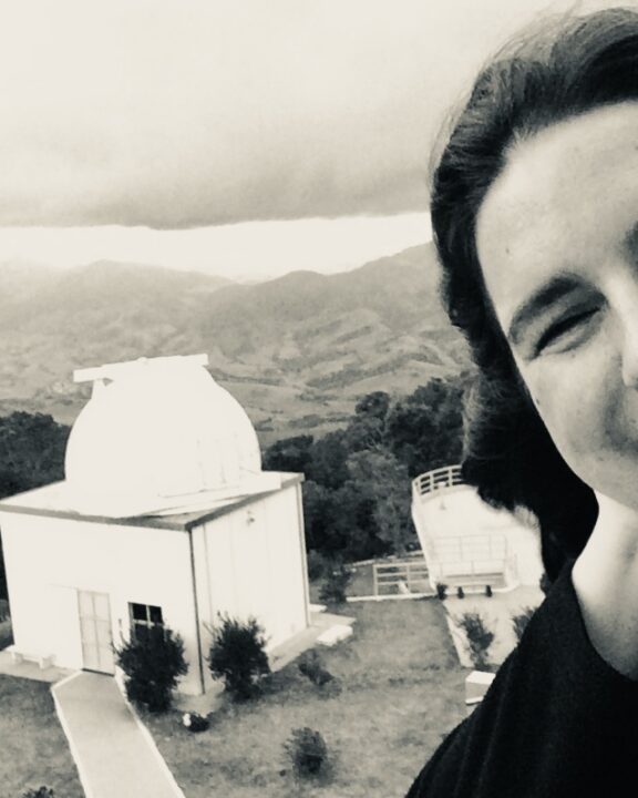 A portrait photo of Karín Menéndez-Delmestre.