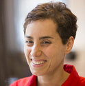 Portrait photo of Maryam Mirzakhani