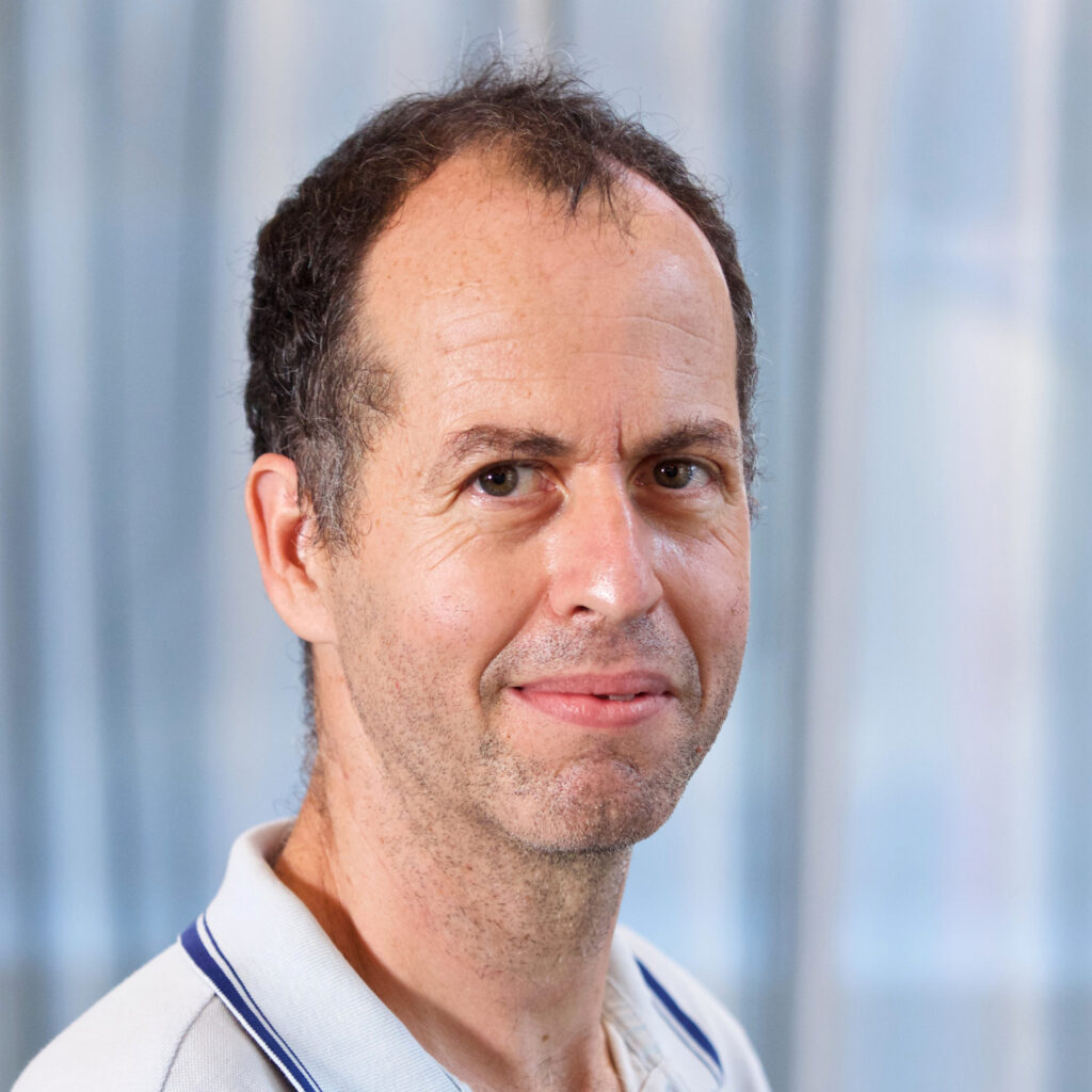 A portrait photo of ﻿Elchanan Mossel.