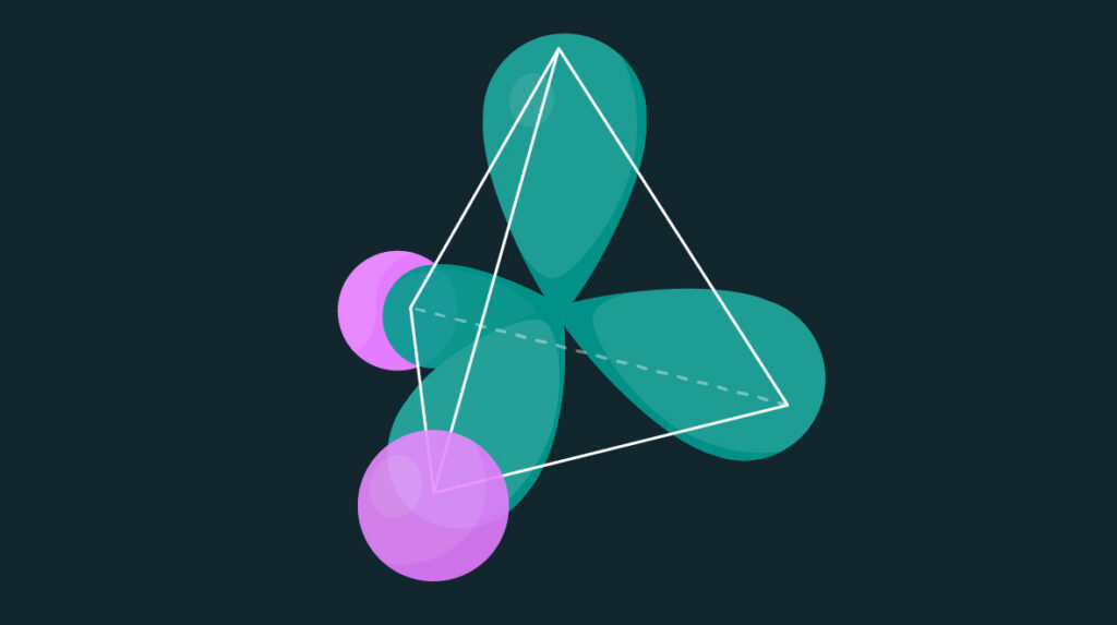 Digital illustration of an orbital