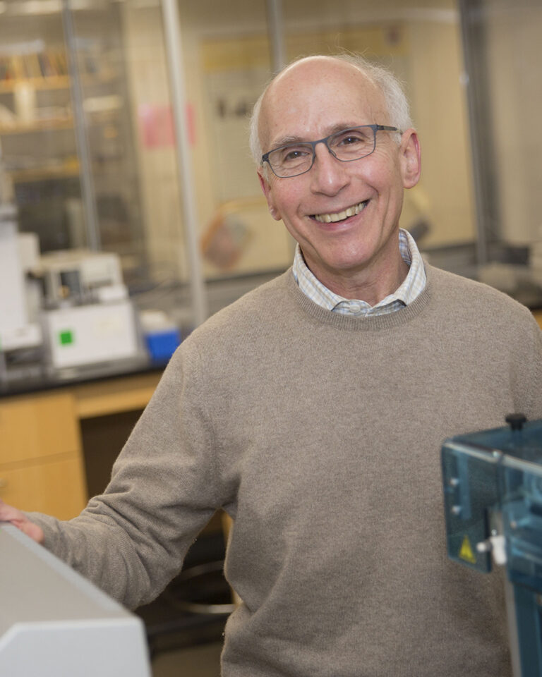 Lee Rubin, Professor of Stem Cell and Regenerative Biology, HSCRB studies how stem cells and regenerative biology can help address the diseases of aging inside the Sherman Fairchild building. Kris Snibbe/Harvard Staff Photographer