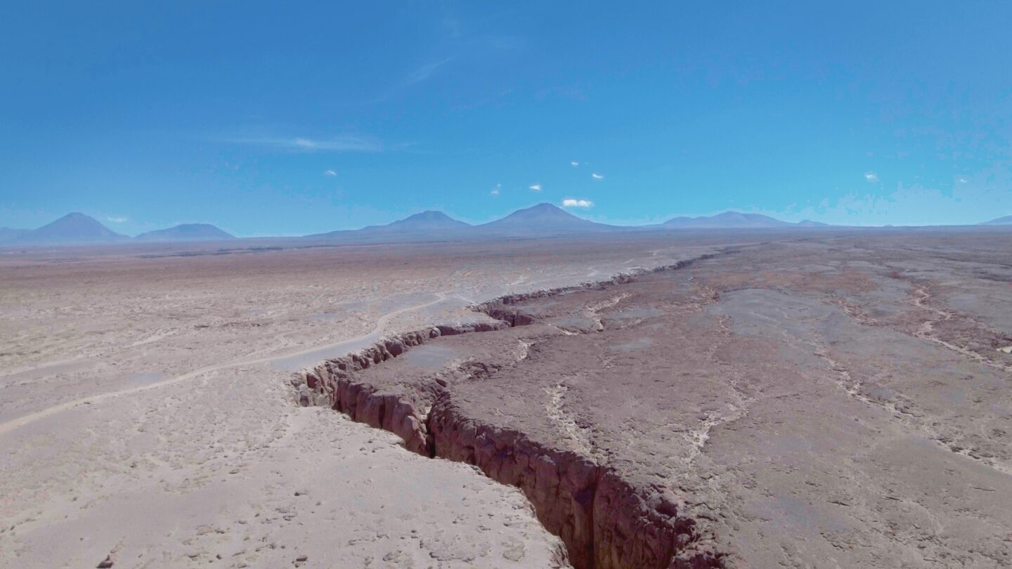 Image of canyon crack
