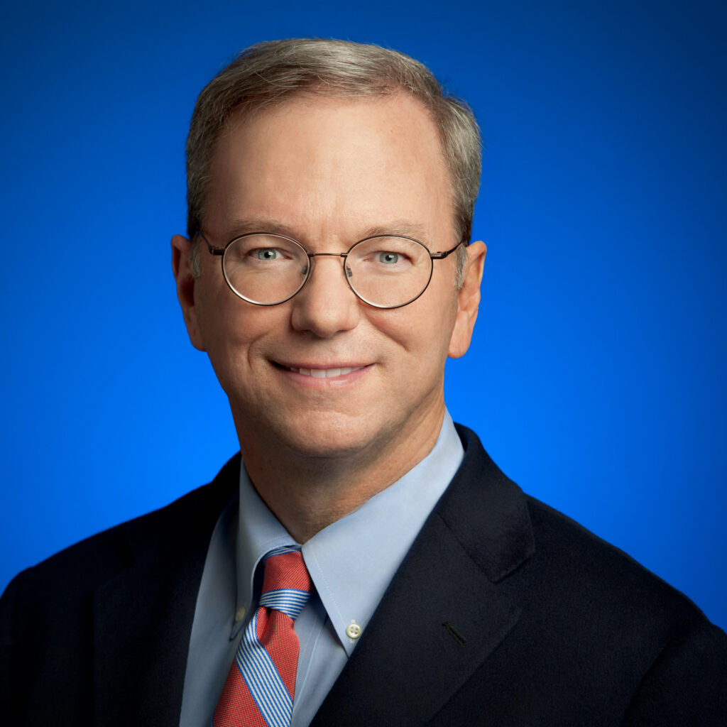 Portrait photo of Eric Schmidt