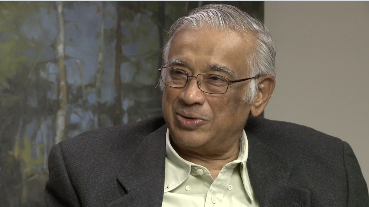 Portrait photo of S. R. Srinivasa Varadhan