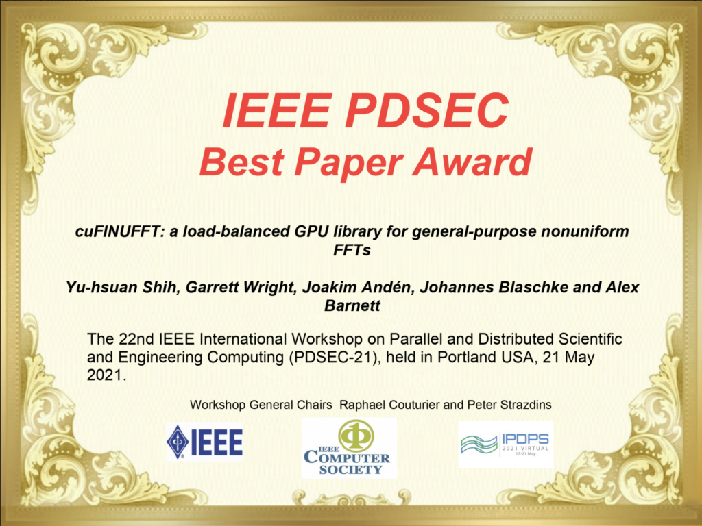 A rectangular certificate with a pale beige-yellow background and an illustration of an ornate golden frame running along its edges. The title of the certificate, which in large, bold and italicized red text with a Sans Serif font, states 