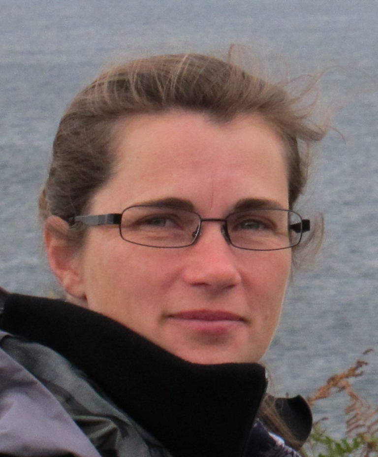 Stephanie Dutkiewicz in front of water