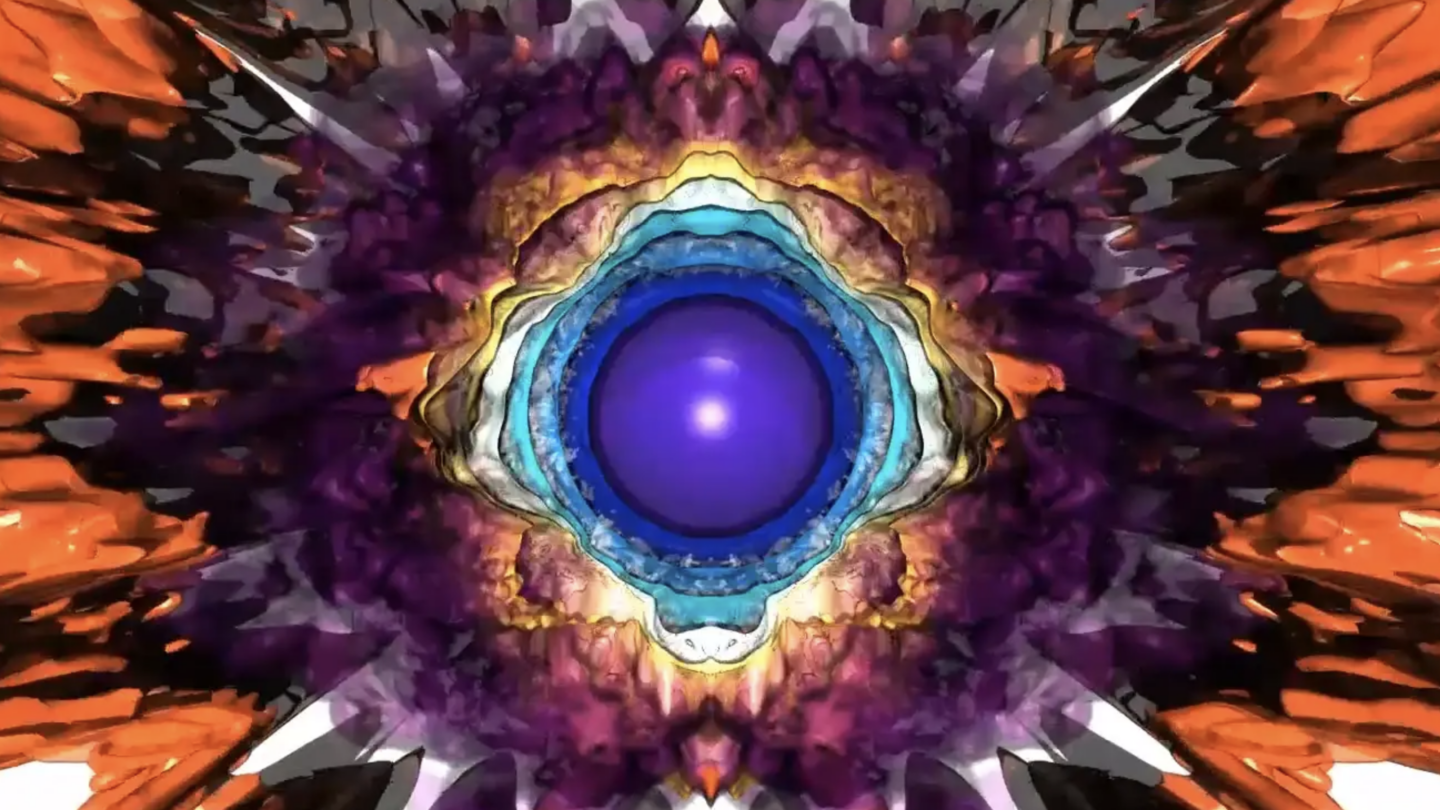 Stellar Geysers represented by a 3-D Simulation