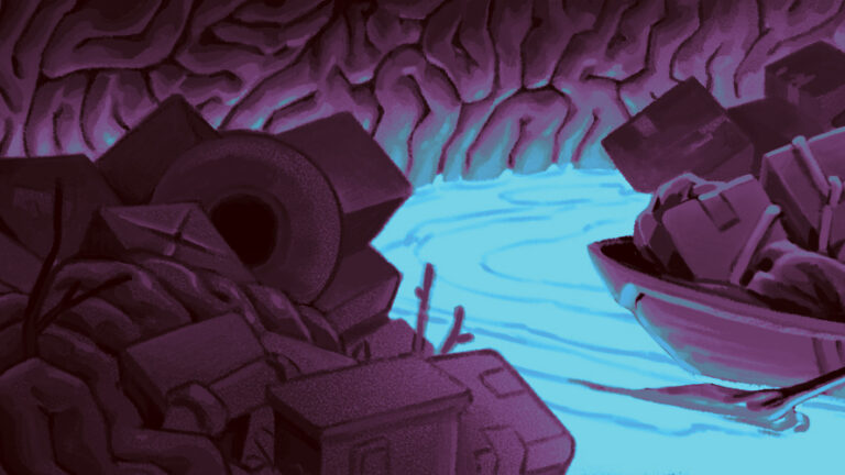 garbage collection in the brain