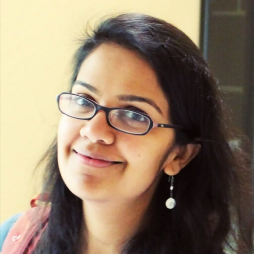 A portrait photo of Shubhangi Saraf