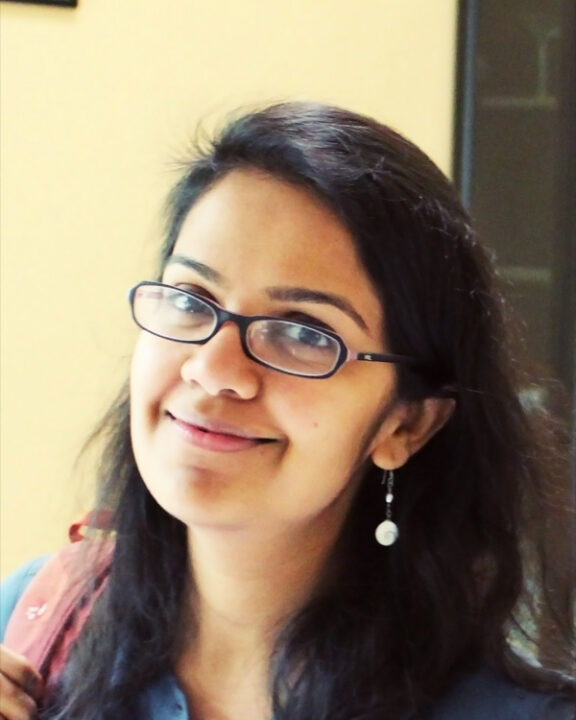 A portrait photo of Shubhangi Saraf