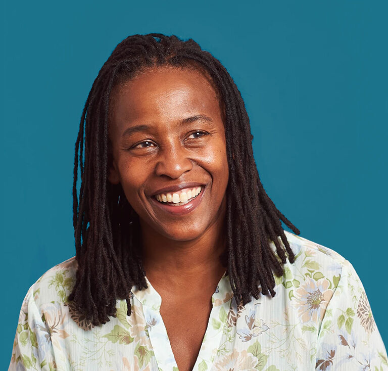 headshot of artist stephanie dinkins