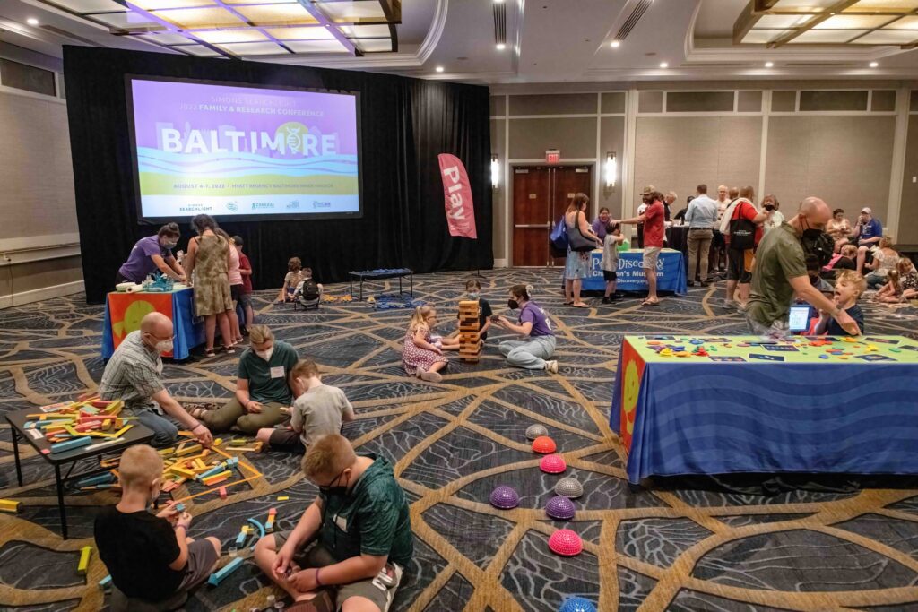 Children at conference