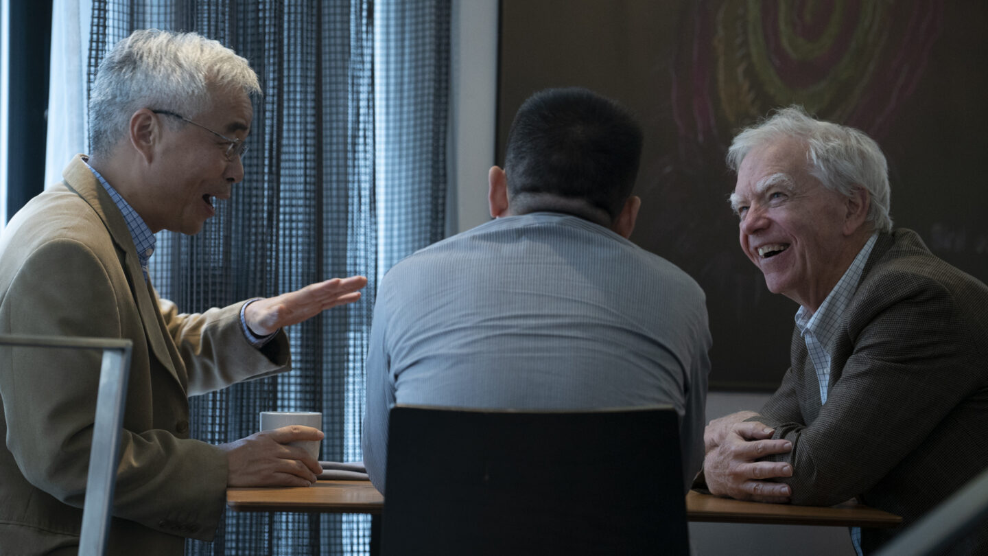 Image of science meeting attendees.