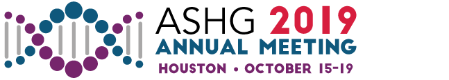 American Society of Human Genetics 2019 conference logo