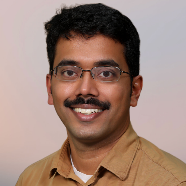 Arjun Krishnan headshot.