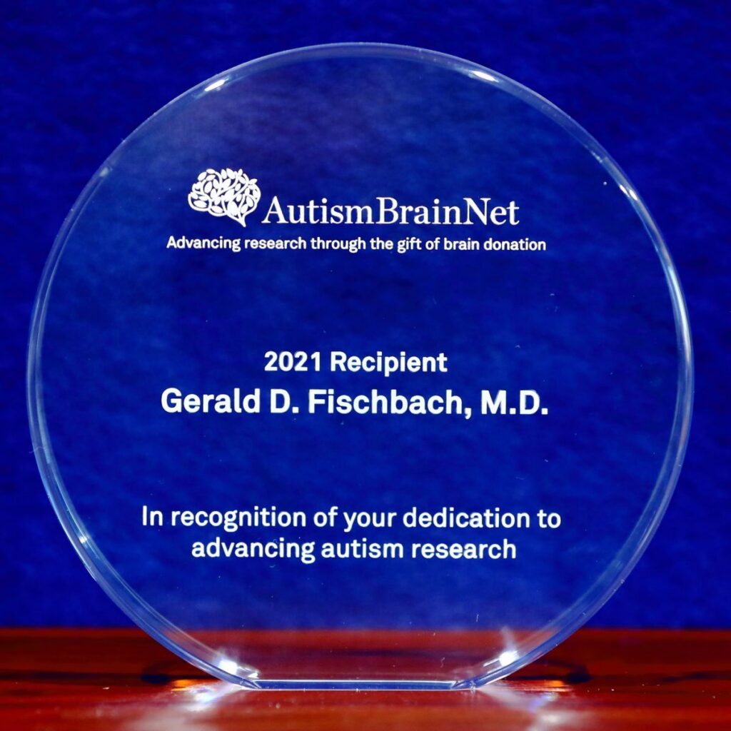Image of Gerry Fischbach's plaque