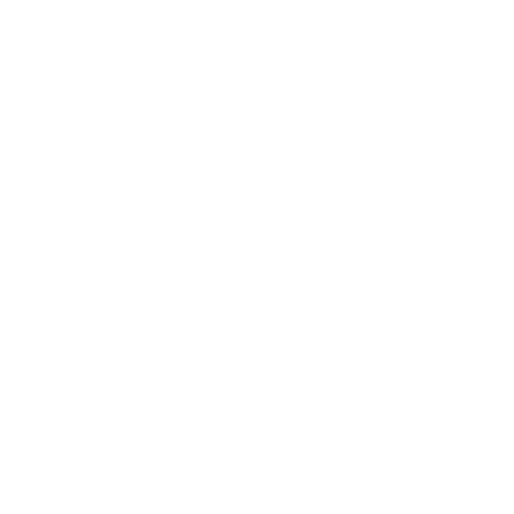 White geometric pattern with concentric circles of squares and rectangles arranged on a light gray background, creating a symmetrical, abstract design.