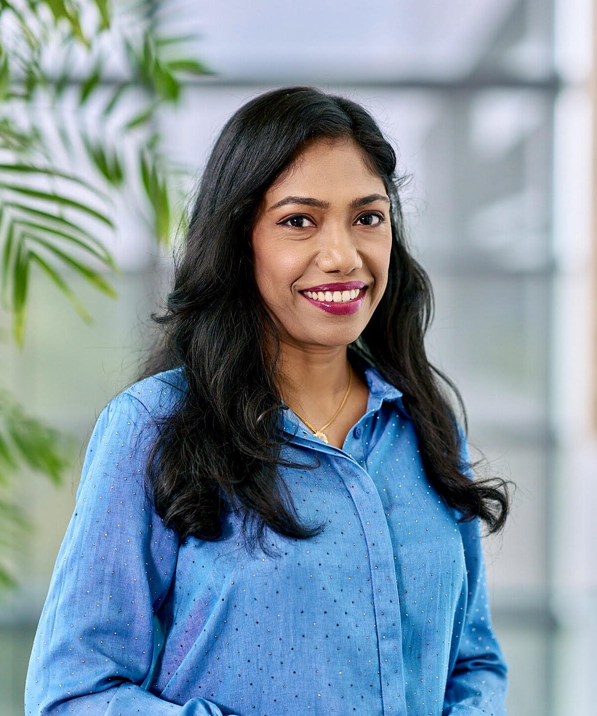 Vidhya Rangaraju headshot.